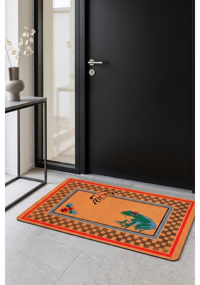 Villadia Home Textile Kapı Önü Paspası Kaymaz Taban Dekoratif Paspas Ev Giriş Antre İç Ve Dış Mekan Paspası 45x70 Cm 28ypycoco