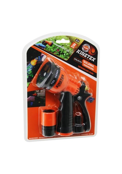3ın1 - 8 Mod Sulama Tabancası Seti 1 - Tabanca - 3 - Bağlantı Aparatı Bx40 2