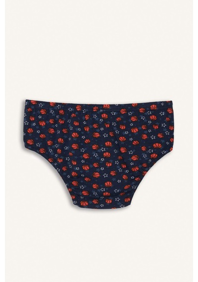 Defacto Desenli Penye 2li Slip Külot Erkek Çocuk H5947a826smnv30 Lacivert-nv30