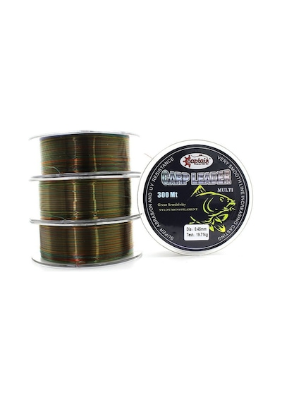 Captain Carp Leader 300mt Monofilament Misina Mullti 0.45 Mm