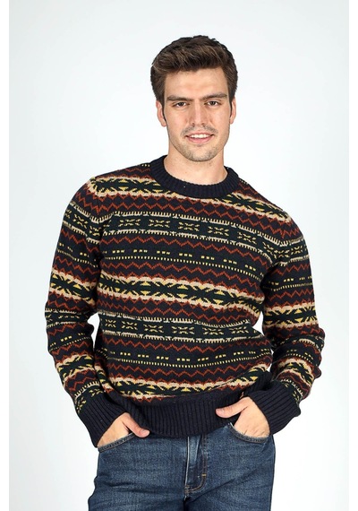 Lee Cooper Erkek Mudeso O Yaka Triko Kazak 241053 Lacivert Lacivert