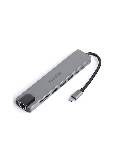 Usb 3.1 Type-c 8 İn 1 Ethernet/hdmı/tf Sd Kart Okuyucu/usb 3.0 - Usb 2.0 / Usb-c & Usb-c Pd