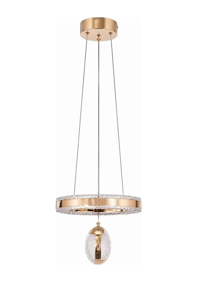 İnci Gold Modern Tasarım Sarkıt Led Avize 3 Renk Işık Kristal Görünüm Oturma Odası Yemek Odası Salon Yatak Oda Diğer