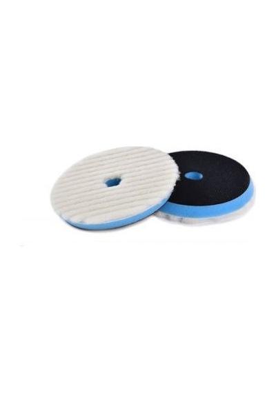 Shine Mate Knitted Wool Pad Mavi Agresif Pasta Keçesi 150/160Mm