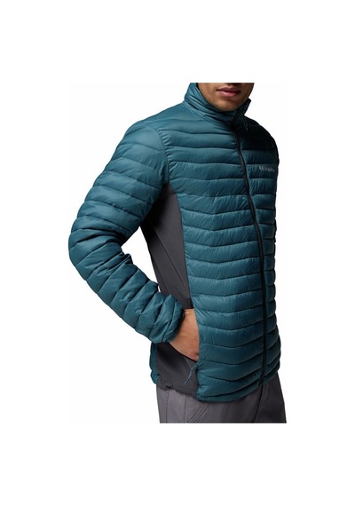 Columbia Powder Pass Hybrid Jacket Mavi Erkek Outdoor Mont Wo3495-429 Mavi