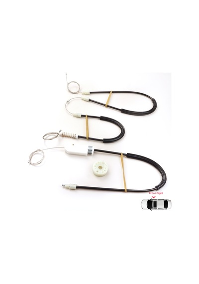 Sağ Cam Kriko Seti Mercedes Sl R230 2001-2012 Convertible İçin
