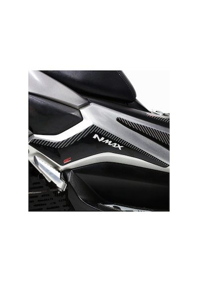 GP Kompozit Yamaha NMAX 125-155 2015-2020 Uyumlu Yan Pad Seti Siyah-Karbon