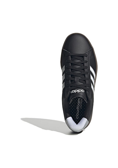 Adidas Grand Court 2.0 Kadın Günlük Ayakkabı Jh8677 Siyah Siyah