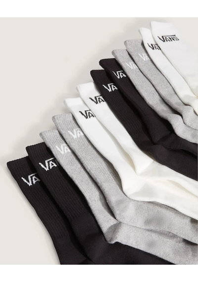 Vans Classic Crew Unısex Çorap Vn000qcbcnc1 Vn000qcbcnc1 Bgri Beyaz - Gri