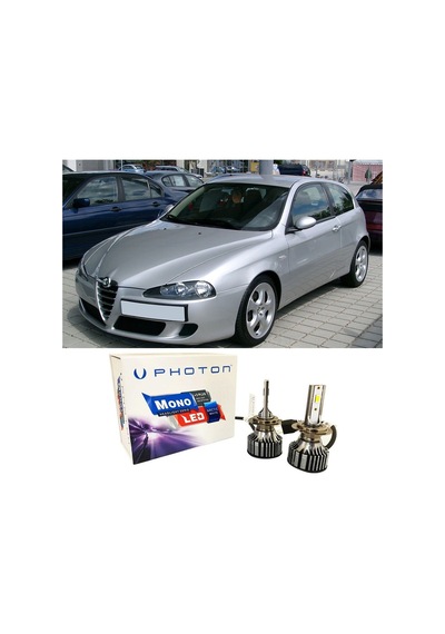 Alfa Romeo 147 Led Xenon Kısa Far Ampulü H7 Mono Yeni Seri Beyaz