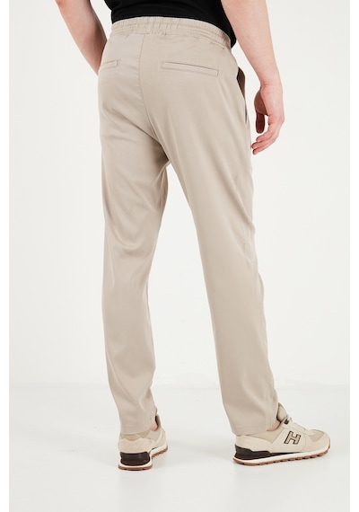 Buratti Slim Fit Normal Bel Boru Paça Denim Pantolon Erkek Kot Pantolon 5545c82mılano Bej