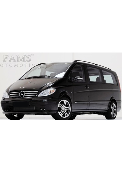 M. Benz Viano W639 Krom Ön Panjur 7 Prç. 2004 Üzeri P. Çelik