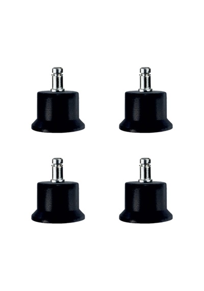 Bekleme Ayak Geçmeli Pimli - 50mm - Siyah 11mm Hks282 - 4 Ad Tdrtr