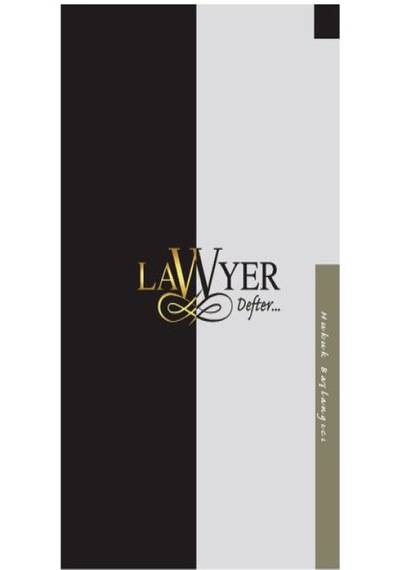 Lawyer Defter - Hukuk Başlangıcı Notlu Öğrenci Defteri - Savaş Yayınevi