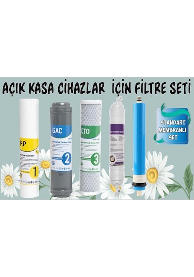 Su Arıtma Filtresi Seti 5 Li Membran Filtre Seti * 525069293