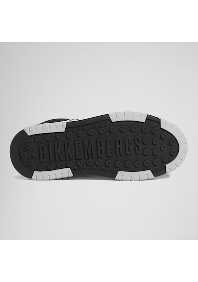 Sneaker Günlük Erkek 27113/cp C Bkku Bikkembergs 64029996 Suede Black/leather Black Suede Black/leather Black