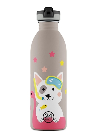 Kids Bottle Lucky Dog Paslanmaz Çelik Çocuk Su Matarası 500 Ml Renkli