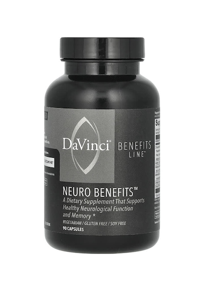 Davinci Laboratories, Benefits Line, Neuro Benefits, 90 Capsules
