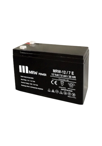Mervesan Mrw 12V 7A Akü