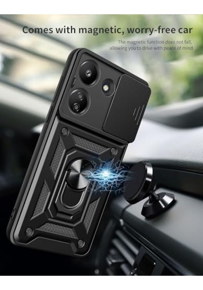 Uyumlu Kılıf 2 Adet Ekran Koruyucu Dahil Siyah Askeri Düzey Koruma Mıknatıslı Stand Kamera Lens Koruması Araç I Diğer Uyumlu Kılıf 2 Adet Ekran Koruyucu Dahil Siyah Askeri Düzey Koruma Mıknatıslı Stand Kamera Lens Koruması Araç I Diğer