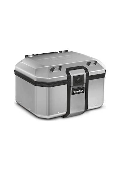 Shad Tr-48 Motosiklet Metal Arka Çanta Titanyum