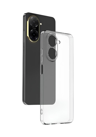 Redmi A5 2.0 Mm Korumalı Şeffaf Silikon Kılıf Şeffaf