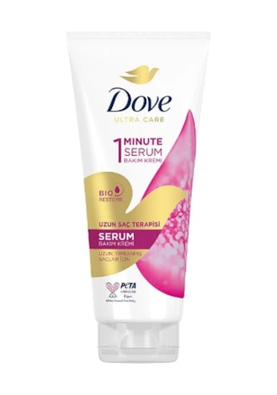 Dove Ultra Care 1 Minute Serum Saç Bakım Kremi Uzun Saç Terapisi 170 Ml