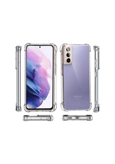 Sm Galaxy S21 - S30 Anti-drop Shockproof Darbe Emici Silikon Kılıf- 5775