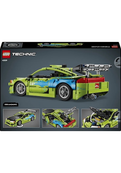 LEGO® Technic Fast and Furious Mitsubishi Eclipse Araba 42229 - 14 Yaş ve Üzeri için NOS Tüpü İçeren Oyuncak Yapım Seti (827 Parça)