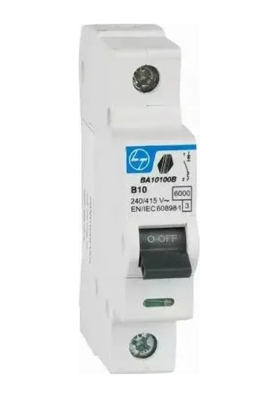 Lauritz Knudsen, BA10100B-10A, 6kA, B, 1P MCB, Otomatik sigorta