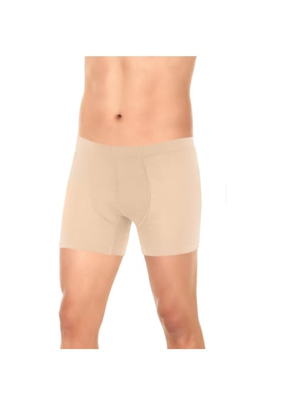 Yıldız 328 Erkek Bambu Likralı Boxer 3 Adet Ten