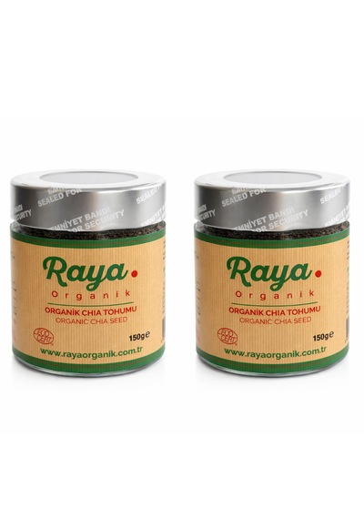 Organik Chia Tohumu 2 Li Set 2 X 150 Gr Toplam 300 Gr 150  G