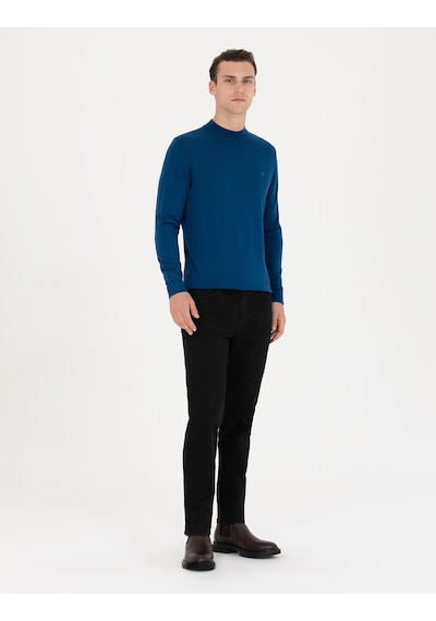 Pierre Cardin Erkek Royal Triko Kazak 50270049-vr106 Lacivert