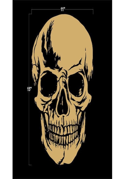 Buffalo Bandana Skulls Bad Siyah