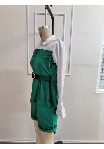 Bhrwear Kadın Uzun Kollu Yakalı Trikoton Ve Kadife Kemersiz Bluz Ve Kadife Short Ikili Takım Renkli