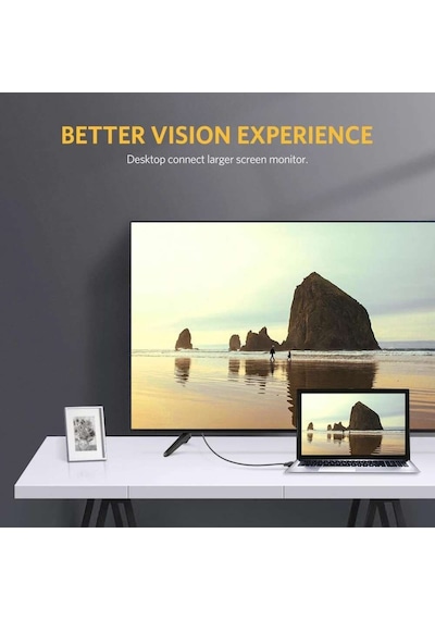 Ugreen 24+1 DVI to DVI 2K 60 Hz Görüntü Aktarma Kablosu 8 Metre