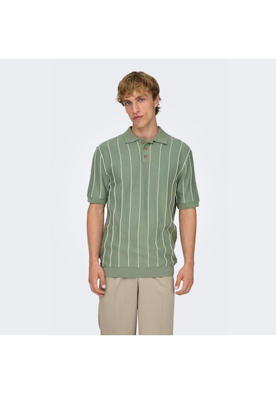 Only & Sons Saim Erkek Yeşil Polo Tişört 22037080-ıbg Yeşil