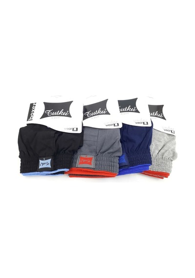 Tutku Erkek Boxer 1.sınıf A Kalite Pamuklu, Rahat Ve Nefes Alabilen 6'li Gümüş