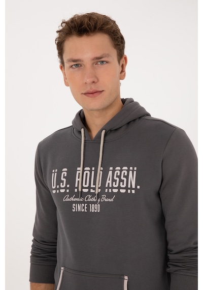 U.s. Polo Assn. Erkek Gri Sweatshirt 50315527-vr024 Grı