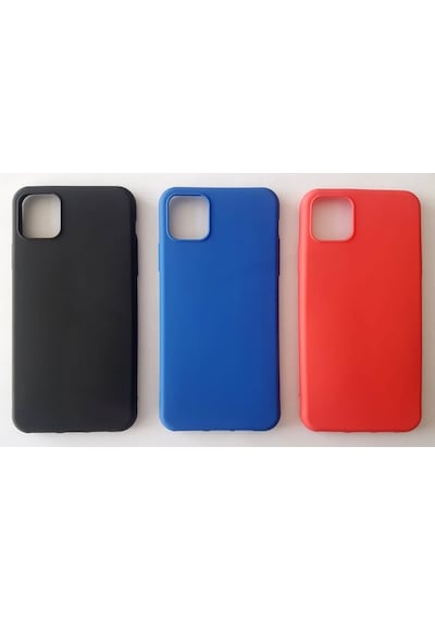 Apple Uyumlu iPhone 11 Pro Max Ruber Case Yumusak Slikon Kilif 456377309