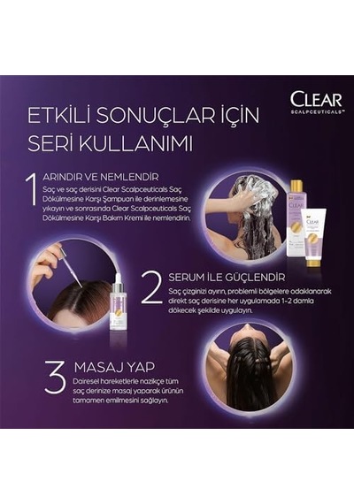 Scalpceuticals Saç Bakım Serumu Saç Dökülmesine Karşı 45 Ml