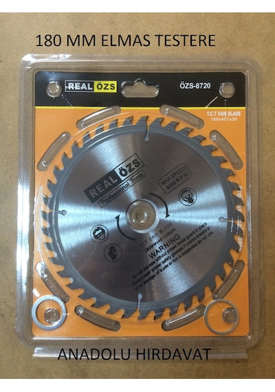 Özs 180 Mm Elmas Daire Testere Sunta Ahşap Testeresi