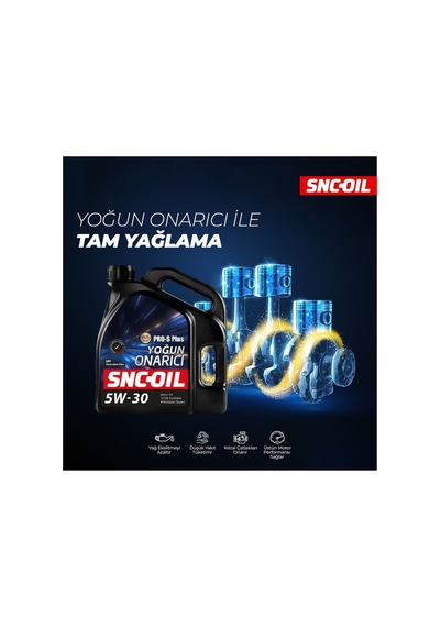 SNC-OIL Pro-S Plus Yoğun Onarıcı 5W-30 Motor Yağı 5 Litre