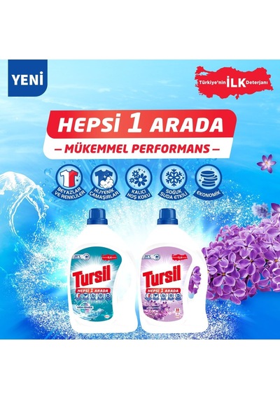 Yoğun Ferahlık Sıvı Çamaşır Deterjanı 33 Yıkama 2145 Ml