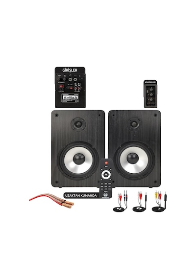 Maxword Rm-500st 5'' Referans Monitörü Yükseklik Ayarlı Stand Dahil