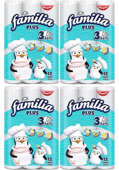 Familia Kağıt Havlu Plus 48 Li Pk (3 Katlı) (4Pk*12)