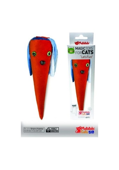 Matatabi Cats Mooni Kedi Oyuncagı Turuncu 26 Cm