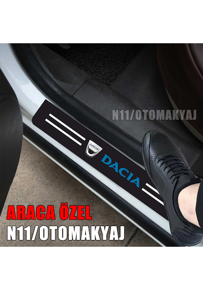 Dacia Kapı İç Koruma Ayaklık Sticker Markalı