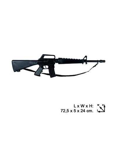 Çocuklar İçin Gerçekçi Oyuncak Komando Tüfeği 72,5 Cm