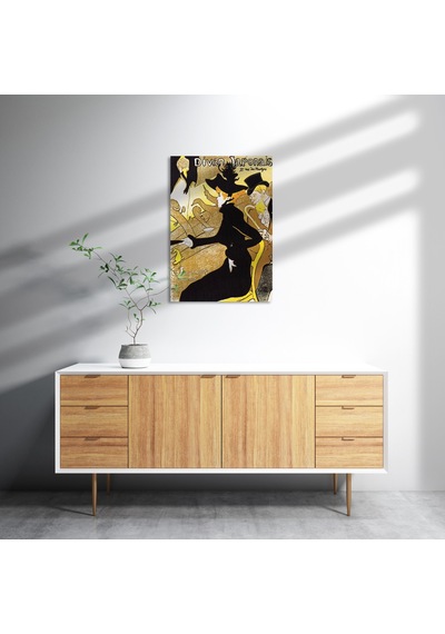 Cakasepetim Divan Japonais Henri De Toulouse Lautrec Ahşap Mdf Tablo